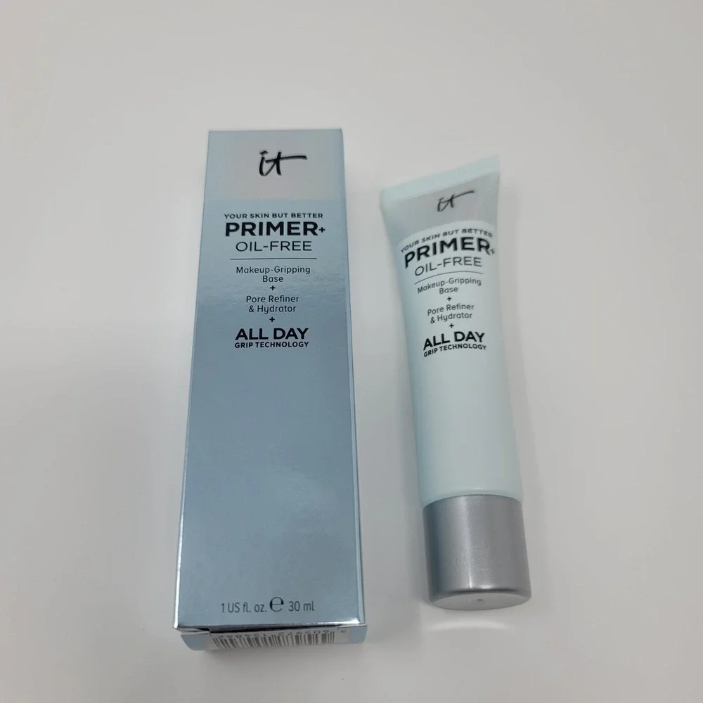 IT Cosmetics Your Skin But‎ Better Primer+ Oil-Free Makeup Gripping Base 1 fl oz